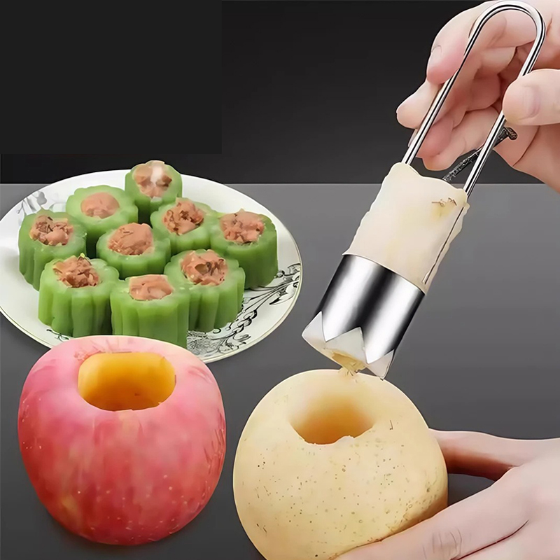 Kitchen Gadgets Design - Edelstahl Obst Kern Entferner Apfel Birne