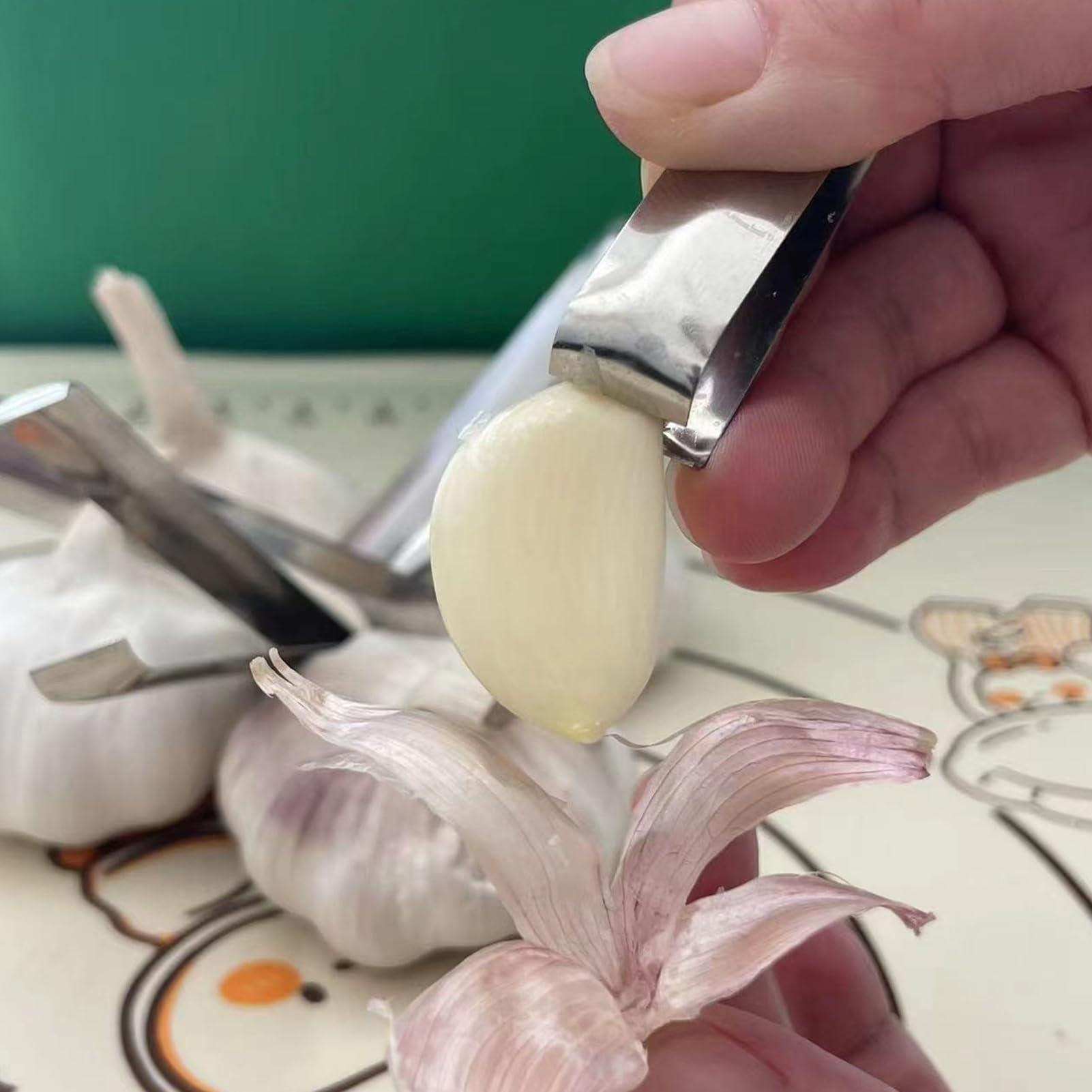 Kitchen Gadgets For Arthritic Hands - 1-teiliges Küchen-Set mit Knoblauchschäler und Fischgrätenpinzette