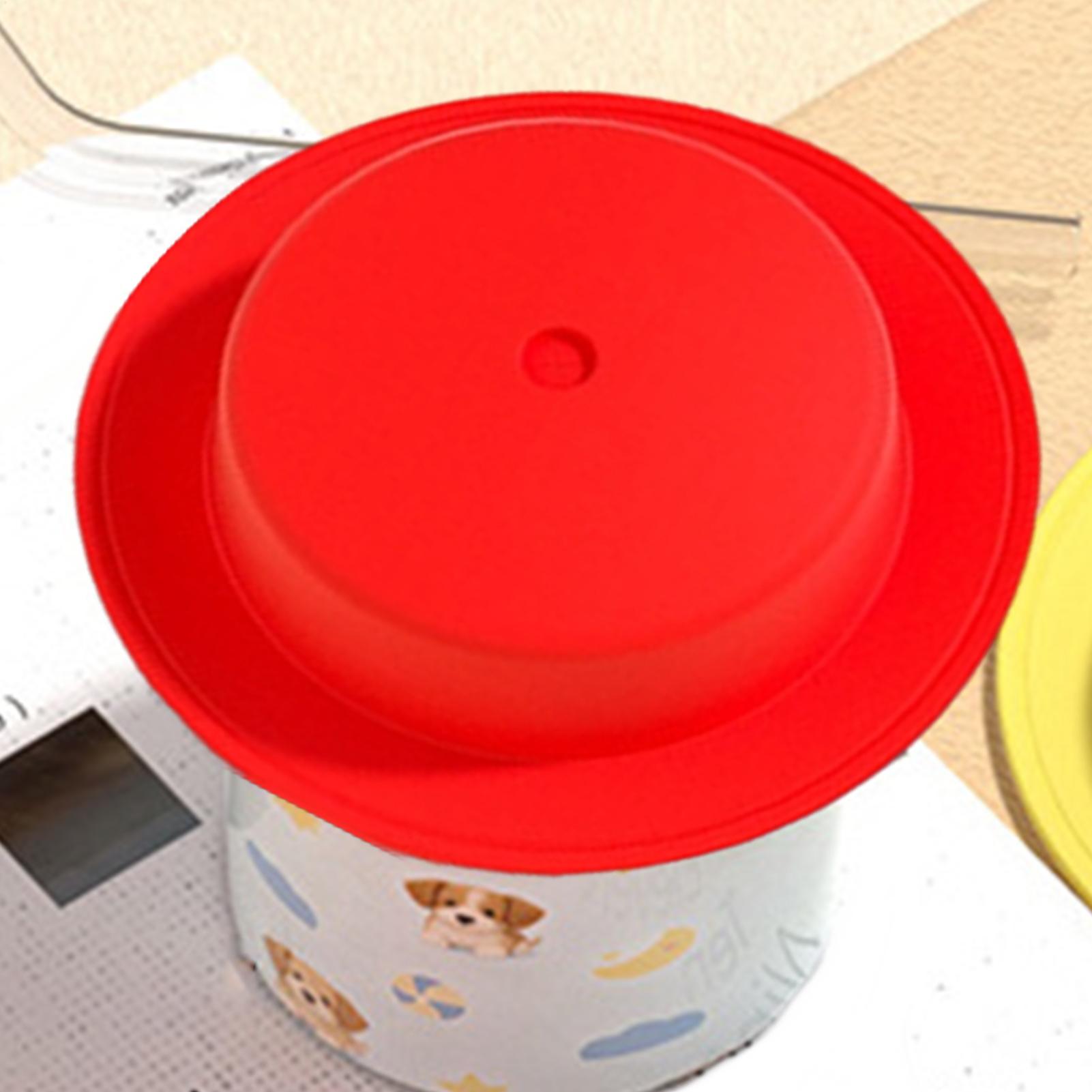 Kitchen Gadgets Design - Silikon-Becherabdeckungen, Hut-Design, luftdicht, Küchenhelfer, wiederverwendbare Becherabdeckung,