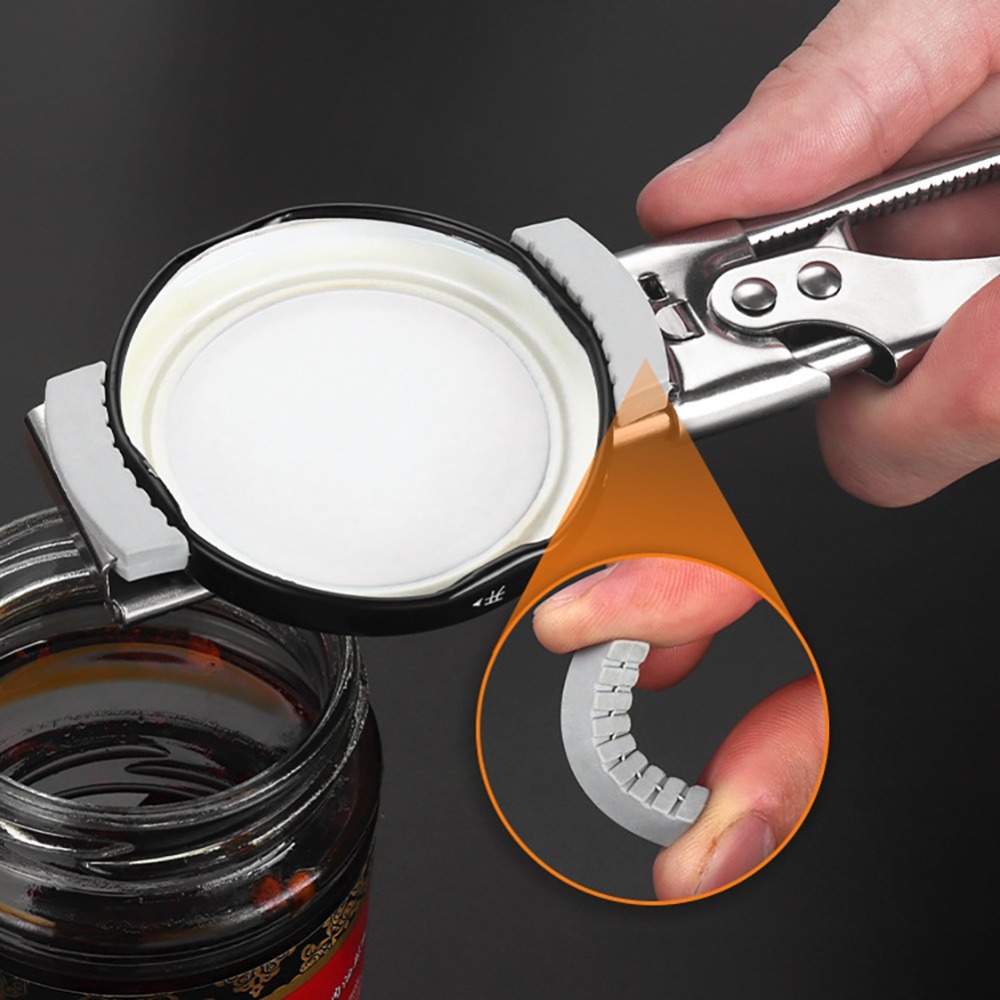Kitchenaid Kitchen Gadgets - Hochwertiger Dosenöffner aus Edelstahl, rutschfest, Multifunktions-Gadget