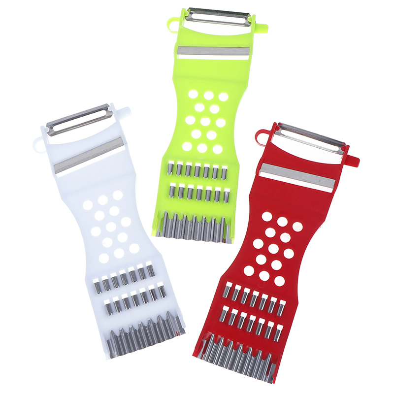 Kitchen Tools Gadgets Vegetable Fruit Peeler Parer Julienne Cutter Multifunction - Multifunktionales Küchengerät 3-in-1 Gemüse- und Obstschäler