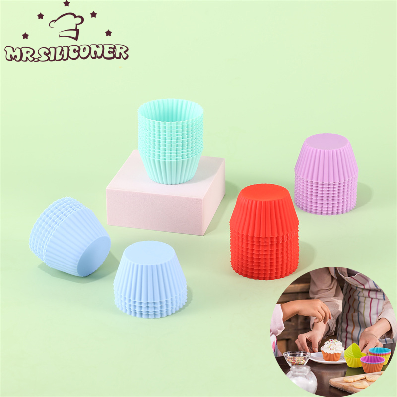 Kitchen Gadgets For Arthritic Hands - 6 teile/satz Silikon Kuchen form runde