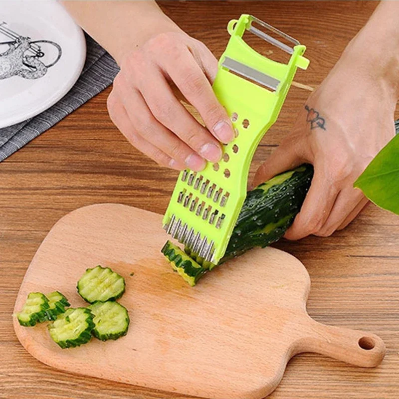 Kitchen Tools Gadgets Vegetable Fruit Peeler Parer Julienne Cutter Multifunction - Hause Multifunktions Küche Gadgets Gemüse Obst