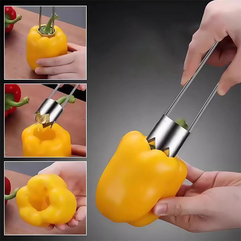 Edelstahl Obst Kern Entferner  – Kitchen Gadgets Design Bewertung und Preis