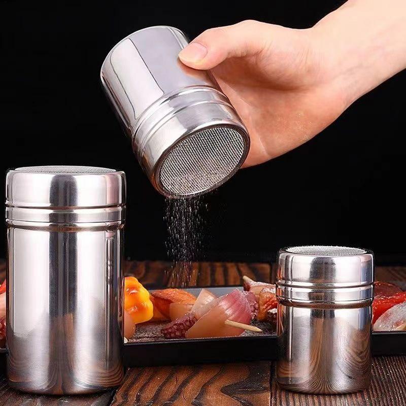 Edelstahl-Pulversprinklerflasc – Kitchen Gadgets For Arthritic Hands Bewertung und Preis
