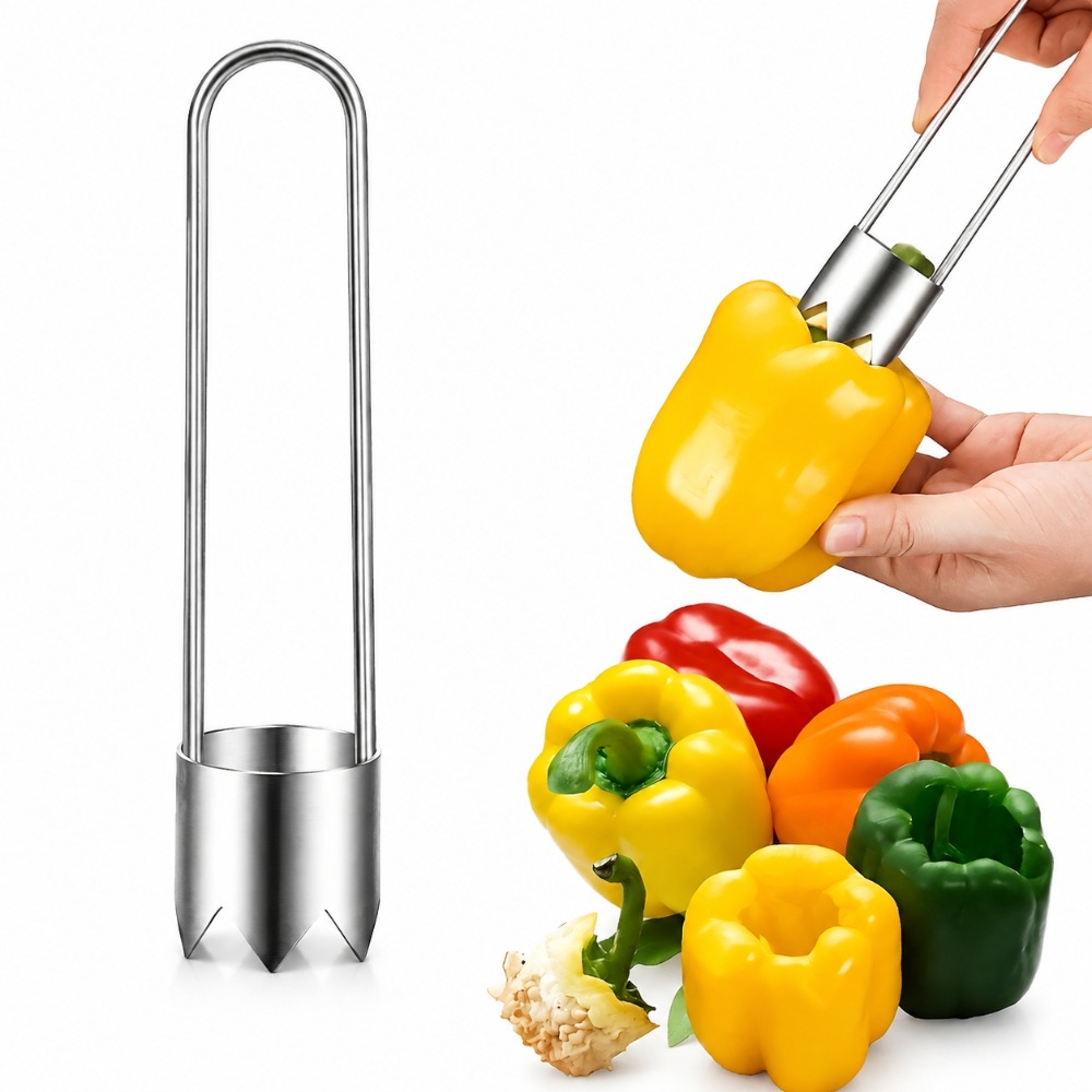 Edelstahl Obst- und Gemüseentk – Kitchen Gadgets Design Bewertung und Preis
