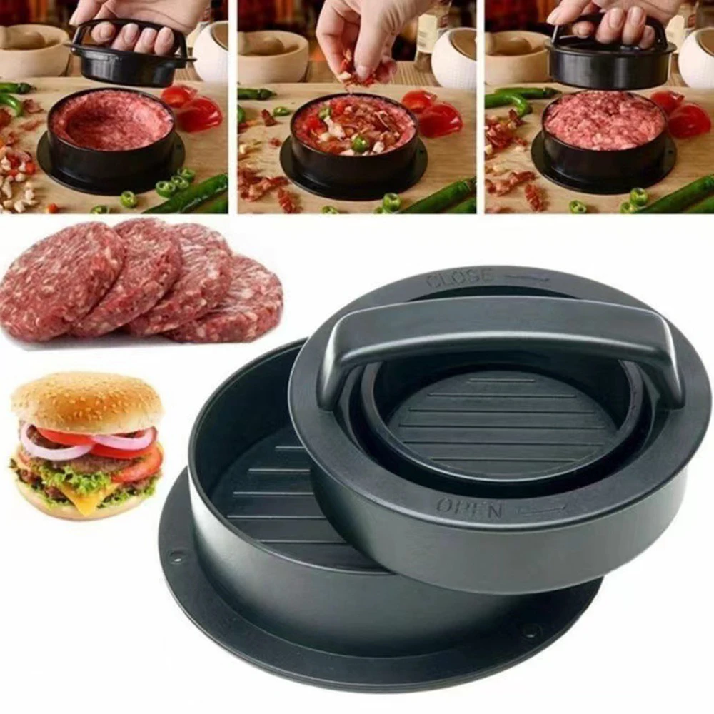 Runde Hamburger Burger Presse  – Kitchen Helper Gadgets Bewertung und Preis