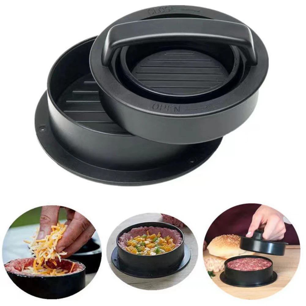 Runde Hamburger Burger Presse  – Kitchen Helper Gadgets Bewertung und Preis